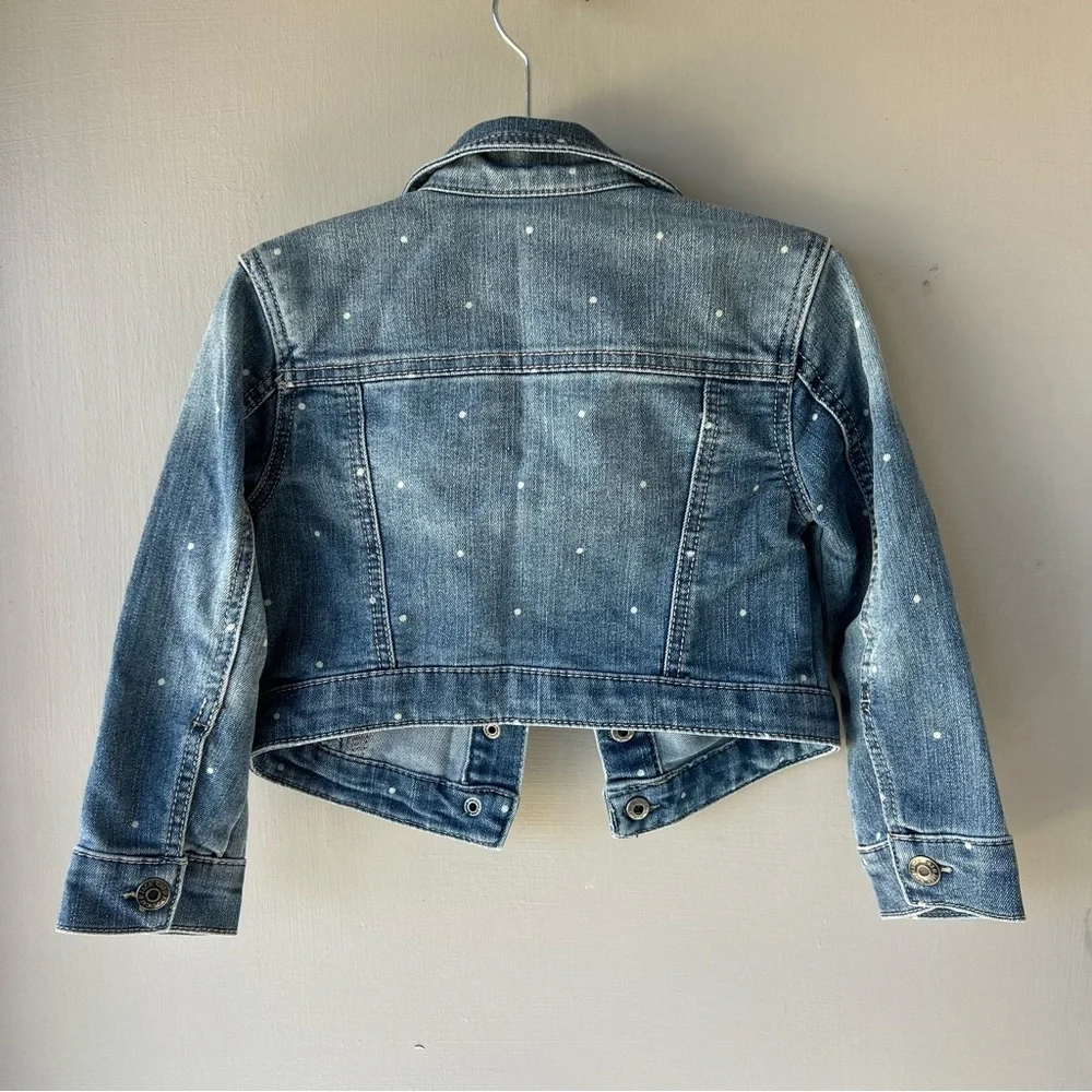 Girls Bedazzled Jean Jacket - Picture 2 of 5